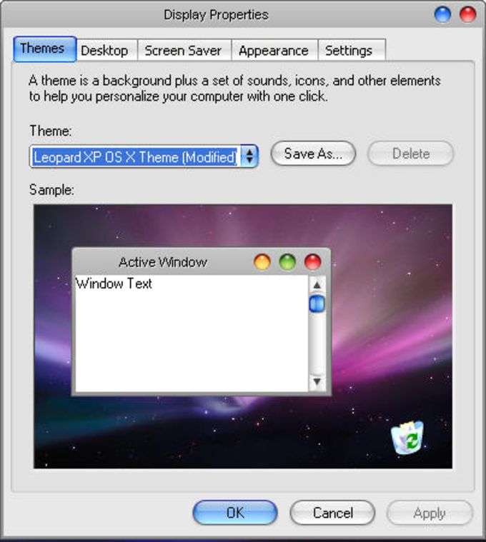 Windows xp themes free download